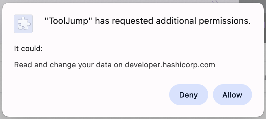 ToolJump Providers Settings showing generic context website